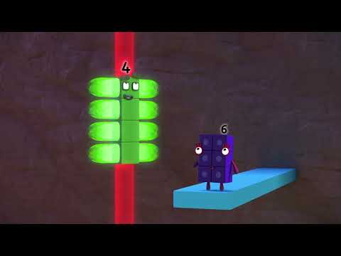 3.24 DIE STRAHLEN REITEN | Mathe für Kinder | @numberblocksdeutschOffizieller