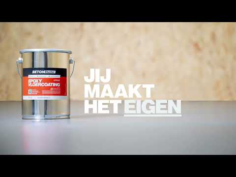 Epoxy Vloercoating aanbrengen in 3 stappen! | Mengen, Mixen & Rollen | Betonstunter
