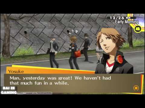 Persona 4 Golden Pt 91 - New Years with Ai! Caught Cold!