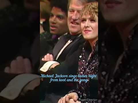 Michael Jackson sings ladies night from kool and the gang