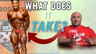 Exact Prep Diet and Training for Super Heavy Weight Bodybuilder Explained