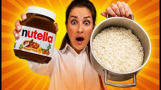 How to Cook the Viral Nutella Rice Cake — I Tested It (No Flour!)