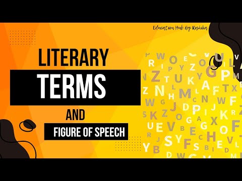 Literary Terms and Figure of Speech #literaryterms #figuresofspeech