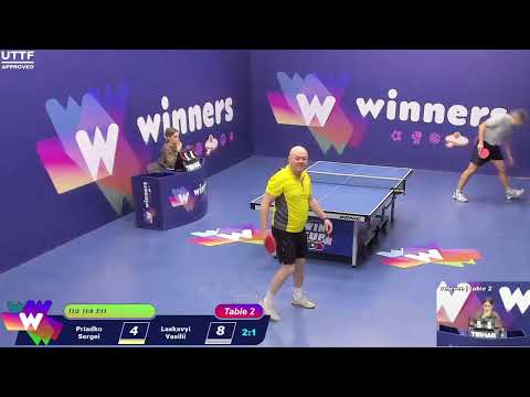 WINners CUP table 2  03.01  Priadko Sergei - Laskavyi Vasilii  19:00