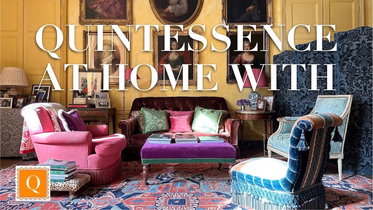 At Home with the Hurleys in their stunning Parisian family home.