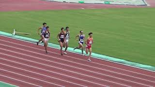 2020年埼玉県陸上競技選手権大会　男子800m予選２組　土屋、小海、桃井