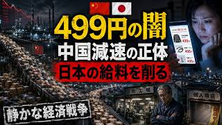 🇯🇵🇨🇳 真夜中の499円が日本を破滅させる | 中国経済衰退の真相 | 安価な経済があなたの財布に流れ込んでいる