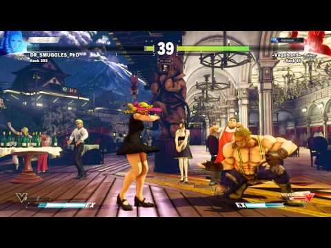 SFV~ Alex (-VagaBond-) vs. Karin (DR_SMUGGLES_PhD) HD