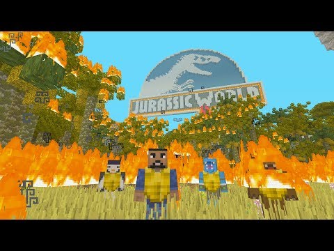 Minecraft XBOX - Hide and Seek - Jurassic World: Fallen Kingdom