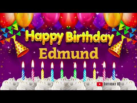 Edmund Happy birthday To You - Happy Birthday song name Edmund 🎁