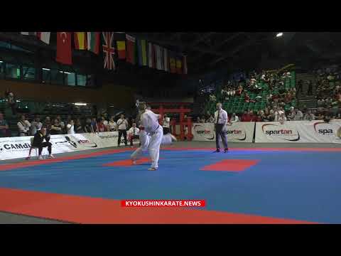 33rd EC IKO, 1/2 -65 Kseniia Zasorina (Russia, aka) - Milena Kovaleva (Germany)