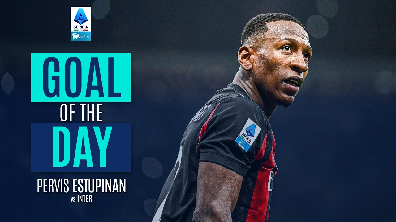 GOAL OF THE DAY | Estupinan's Goal in Slow Motion | Milan-Inter | Serie A 2025/26