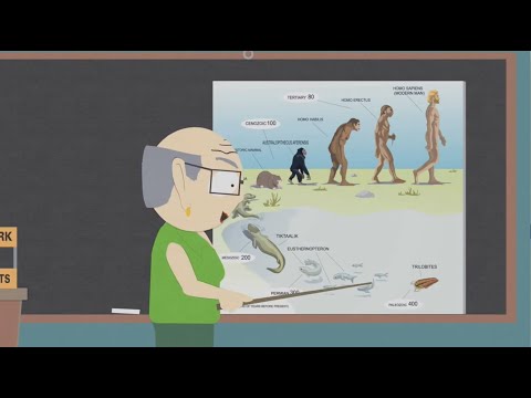 South Park - Ms. Garrison Teaches Evolution