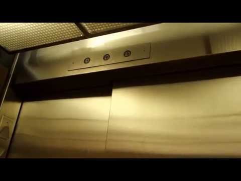 QUICK RIDE: 1980's Westinghouse AE Hydraulic Elevator at Triangle Garage, UW, Seattle, WA