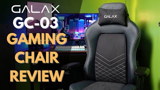 Leather or Fabric? Why not have both? - Galax Gaming Chair GC-03 Review