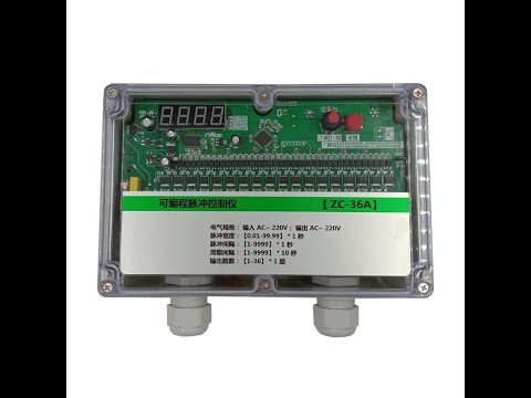 36 Lines Dust Collector Sequential Timer Board Pulse Jet Valve Sequence Controller For Bag Filter