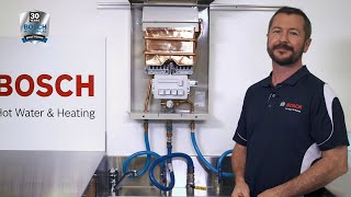 How to commission Bosch 10P Pilot Ignition Hot Water System