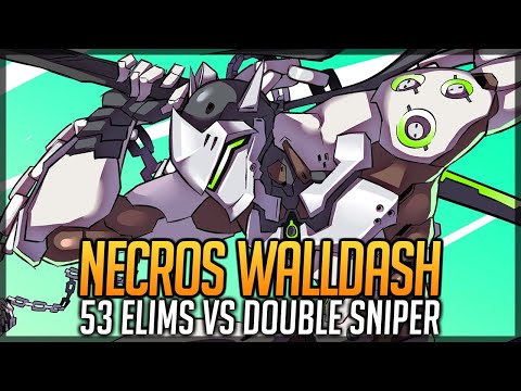 Necros Genji 53 Elims "Wall Dash" VS Double Sniper Season 27