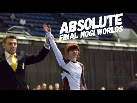 Absolute FINAL IBJJF NOGI Worlds Brown Belt Vanessa Waltz (Wexler) vs C Rangel Master 1