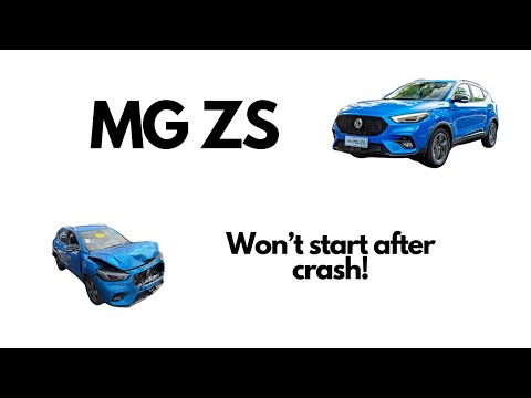 STARTING A CRASHED MG SZ AFTER ACCIDENT