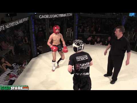 Ciaran Stokes vs Elvinas Lukosevicius - Cage Legacy Kickboxing 1