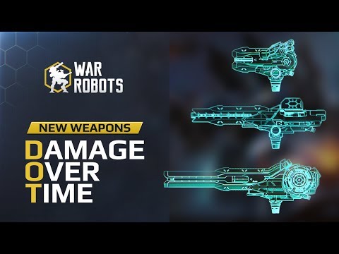 Corrosion weapons in War Robots (trailer)