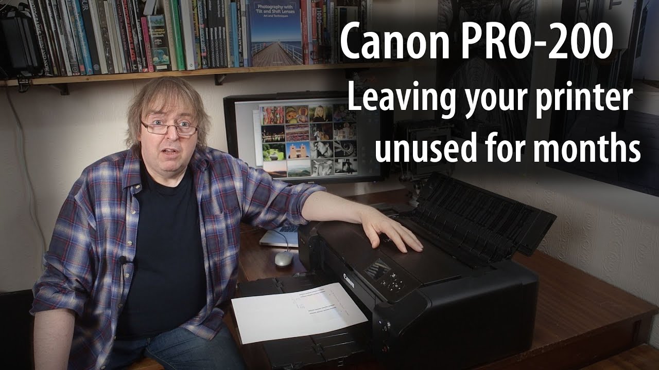 Watch video Leaving a printer unused: Canon PRO-200 after 3 months Now Leaving a printer unused: Canon PRO-200 after 3 months