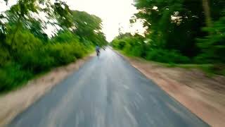 preview picture of video 'A local ride to village with my gurujiii who teach me riding bike'