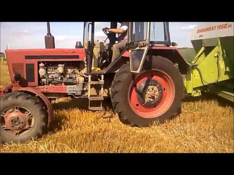 Mtz 82+Claas Quadrant 1150RC bálázás