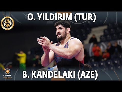 GOLD GR - 130 kg: O. YILDIRIM (TUR) v. B. KANDELAKI (AZE)