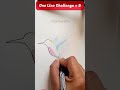 how to draw bird one line drawing, one line bird drawing #art #onelinedrawing #onelineartchallenge