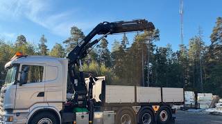 Scania R520 flatbed truck | Image 4 - Autoline