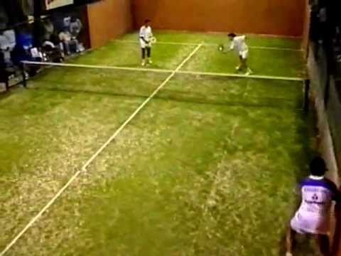 Imágenes del Mundial de pádel 1992 en el Club La Moraleja de Madrid