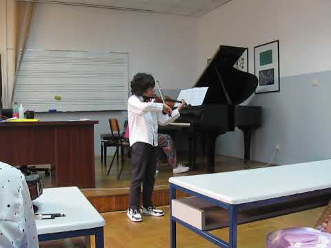 Izraelski koncert, Perlman/Aleksandar Vilendečić, violina/Marija Simić, klavir