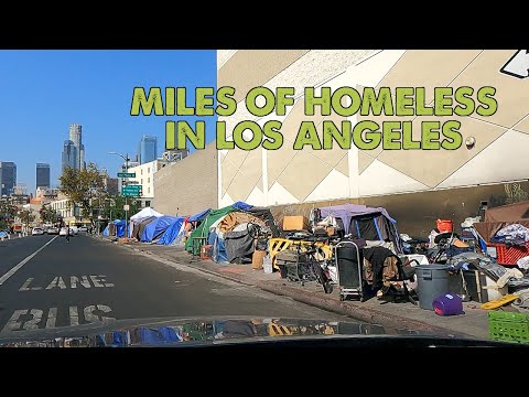 This is how bad the homeless problem in Los Angeles, California has become