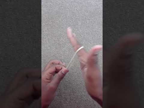 Rubber band penetration trick revealed