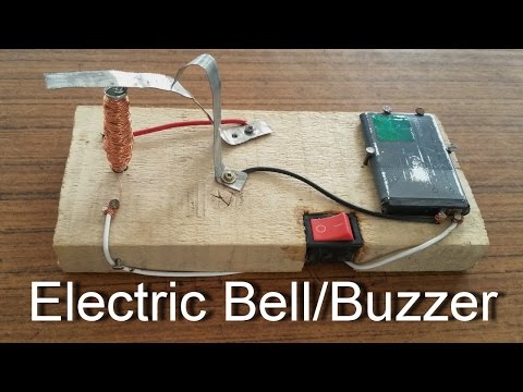 How to Make an Electric Bell Buzzer at Home