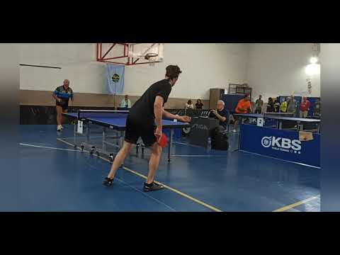 50-59 Men's singles. Final. Peter Beranek (De) - Igor Roldugin (Ru)