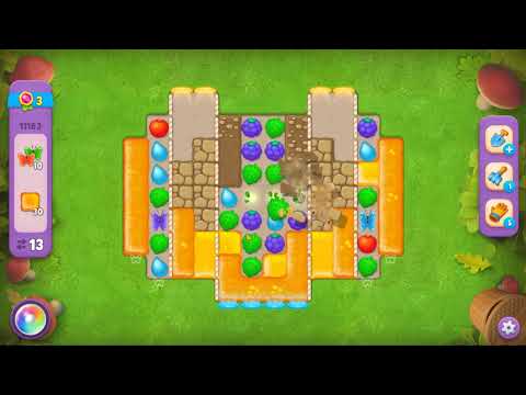 Gardenscapes level 11183 No Boosters Gameplay