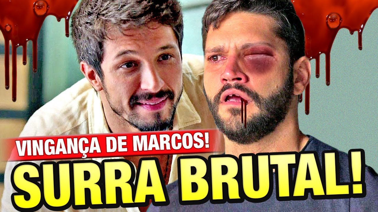 Bom Sucesso - Marcos se vinga de Diogo, dá uma surra brutal e o vilão perde dente!