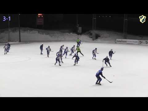 NM Bandy Junior Semifinale (1/3) - Stabæk - Hauger/Høvik (høydepunkt)