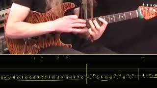 GUTHRIE GOVAN   FIVES   WITH Animated GUITAR Tab