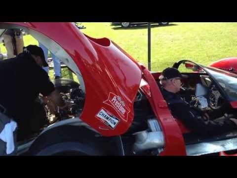 Thumbnail for Jim Glickenhaus starting Ferrari 330 P34 0846 at Amelia Island Concours d'Elegance by Tom Meade