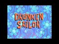 Drunken Sailor SpongeBob Soundtrack