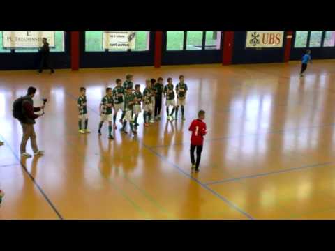 Hallenmasters 2013 Goldach Finale U13 FC St.Gallen U12 Team Thurgau