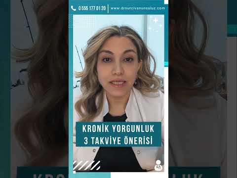 Kronik Yorgunluk Şikayetlerine Karşı Bitkisel Çözüm - Prof. Dr. İbrahim Adnan SARAÇOĞLU