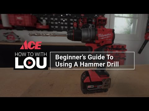 Beginners Guide To Using A Hammer Drill | Ace Hardware