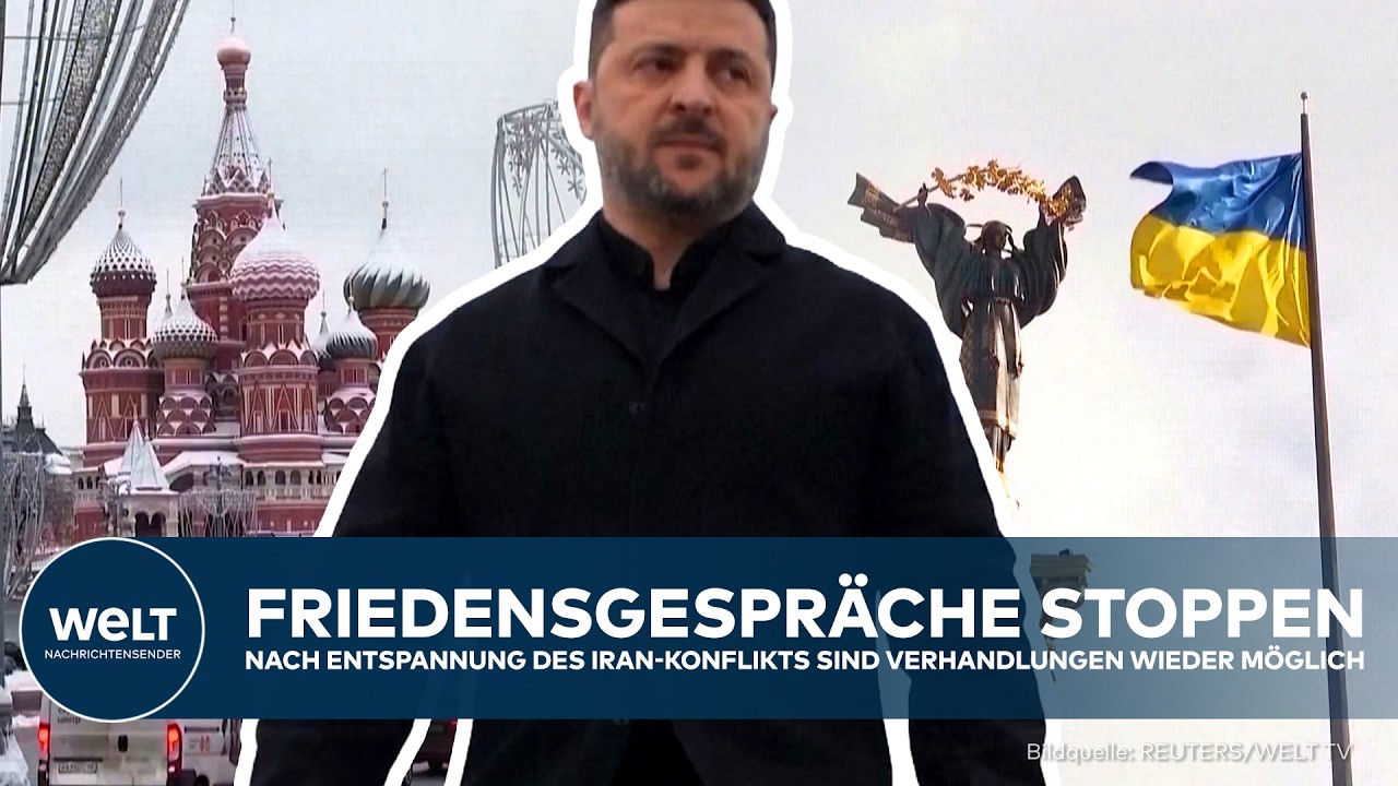 UKRAINE: Selenskyj rechnet mit Verhandlungspause – Friedensgespräche erst nach Iran-Konflikt möglich