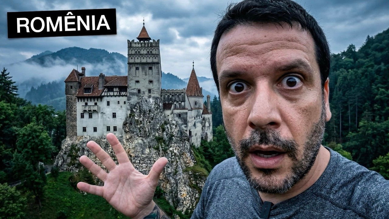 This is DRACULA'S CASTLE in TRANSYLVANIA | ROMANIA 🧛🏻‍♂️ 🏰