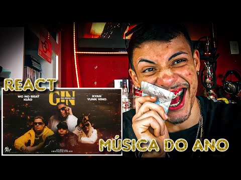 Na Onda Do Gin - WC no Beat, Igão, Yunk Vino & Kyan (Clipe Oficial) REACT